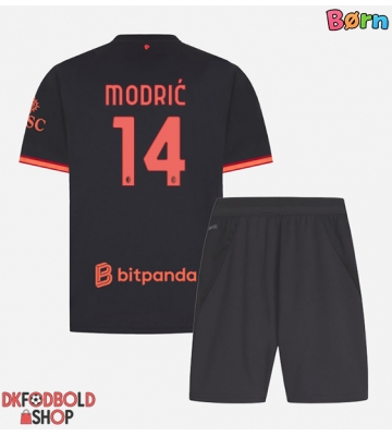 AC Milan Luka Modric #14 Tredje trøje Børn 2026-27 Kort ærmer (+ korte bukser)